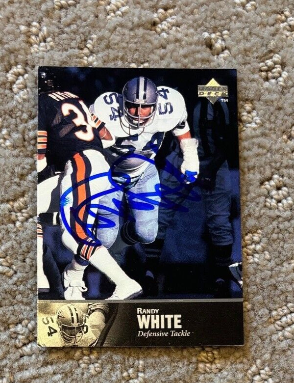 Randy White signed autographed 1997 Upper Deck Legends Card Dallas Cowboys #69