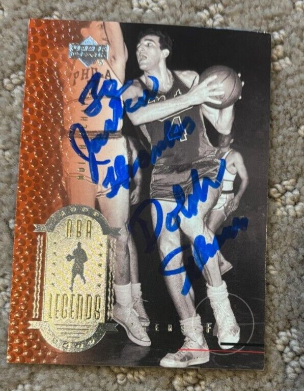 Dolph Schayes signed autographed 2000 Upper Deck Century Legends #39 Card