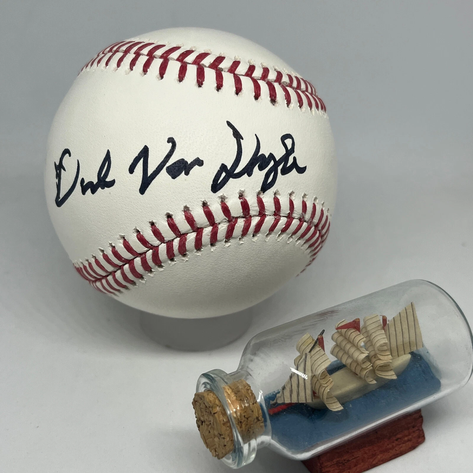 Dick Van Dyke signed Rawlings OML Baseball JSA COA Rare Actor Auto A2992