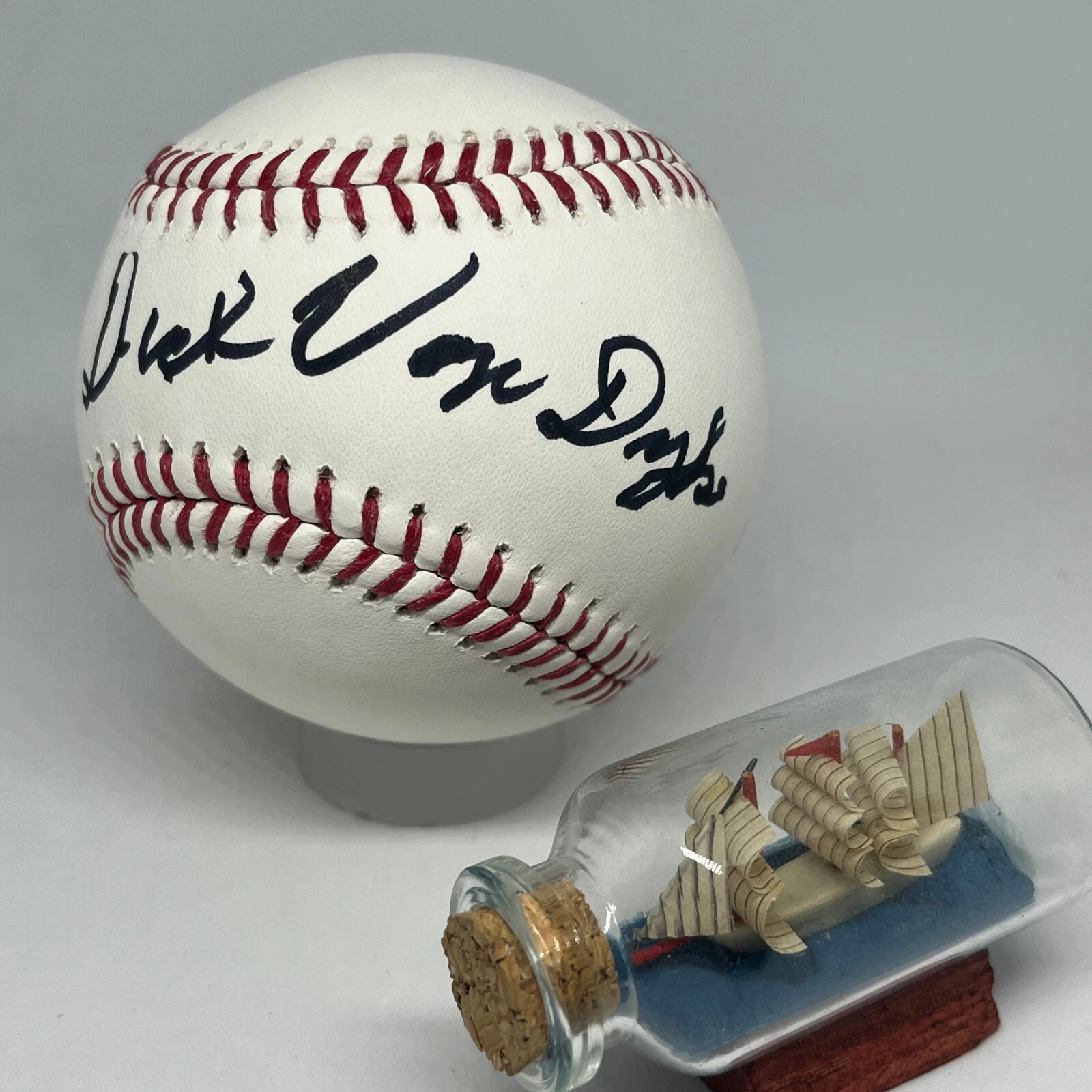 Dick Van Dyke signed Rawlings OML Baseball JSA COA Rare Actor Auto A2993