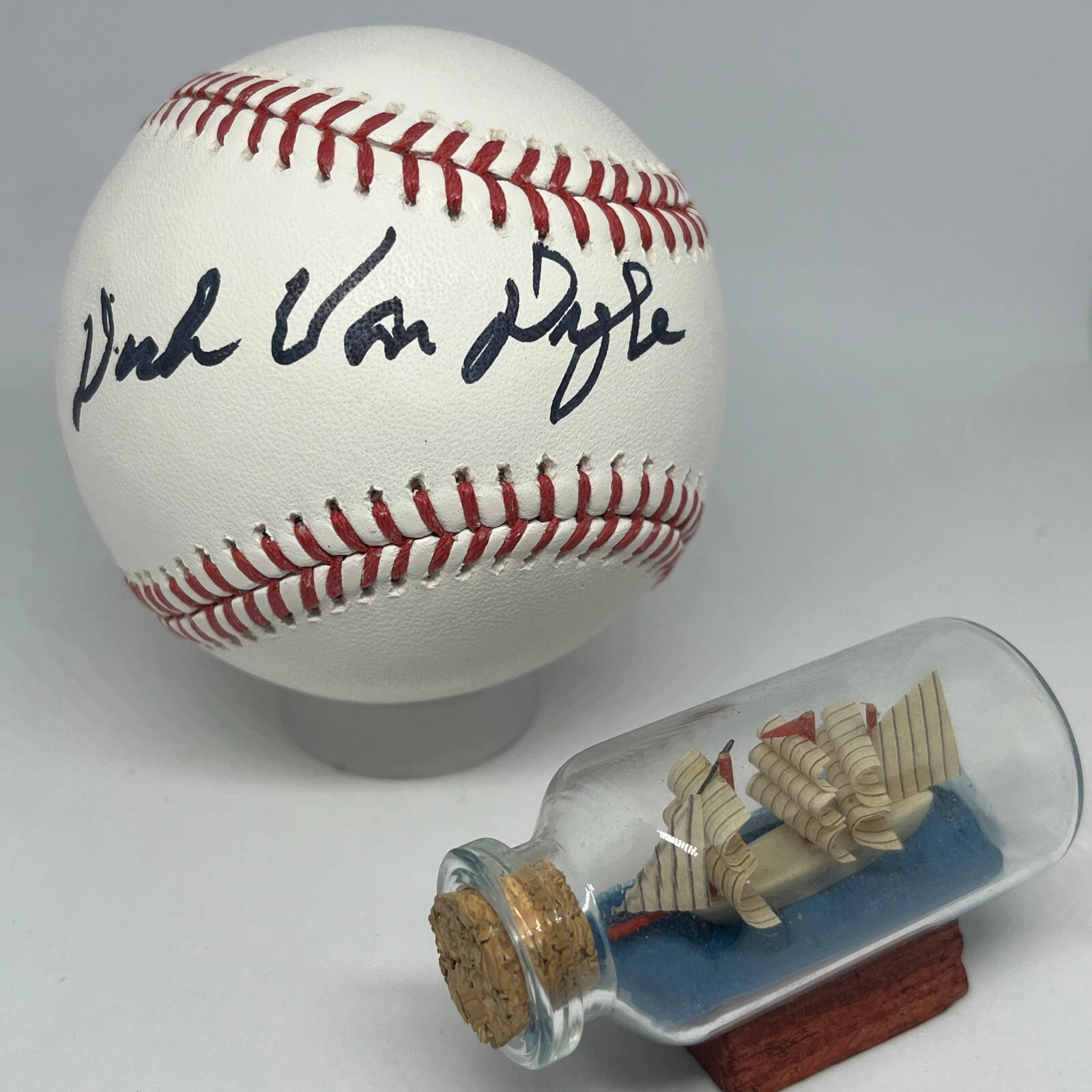 Dick Van Dyke signed Rawlings OML Baseball JSA COA Rare Actor Auto A2994