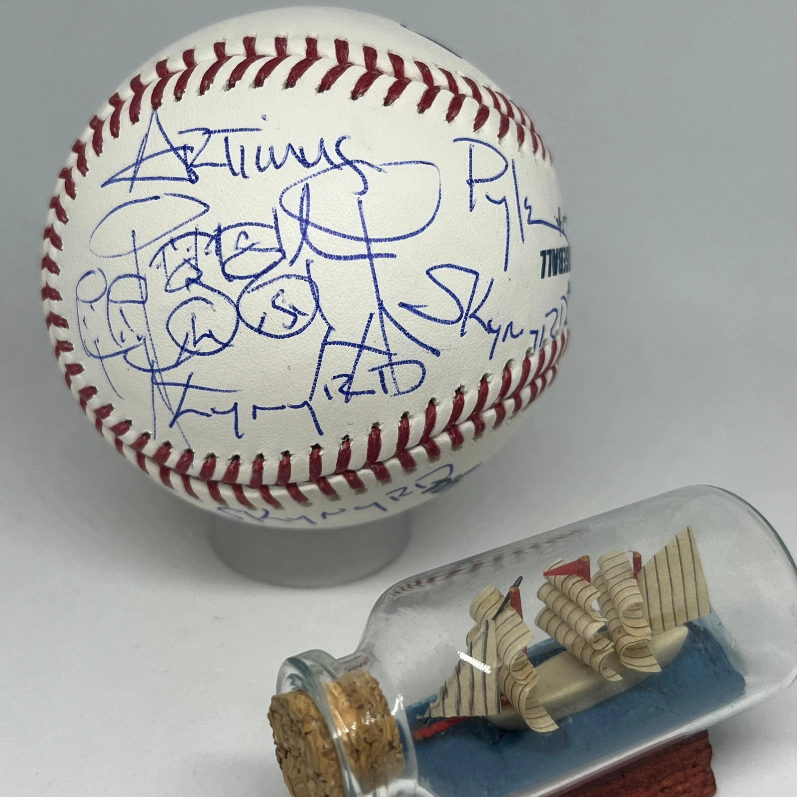 ARTIMUS PYLE SIGNED RAWLINGS OML BASEBALL JSA COA LYNYRD SKYNARD AUTO A3009 COLLECTIBLE MEMORABILIA