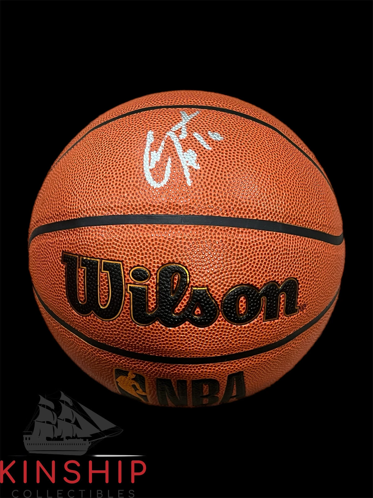 Caleb Martin signed Wilson Basketball JSA COA NBA Heat All Star A3020