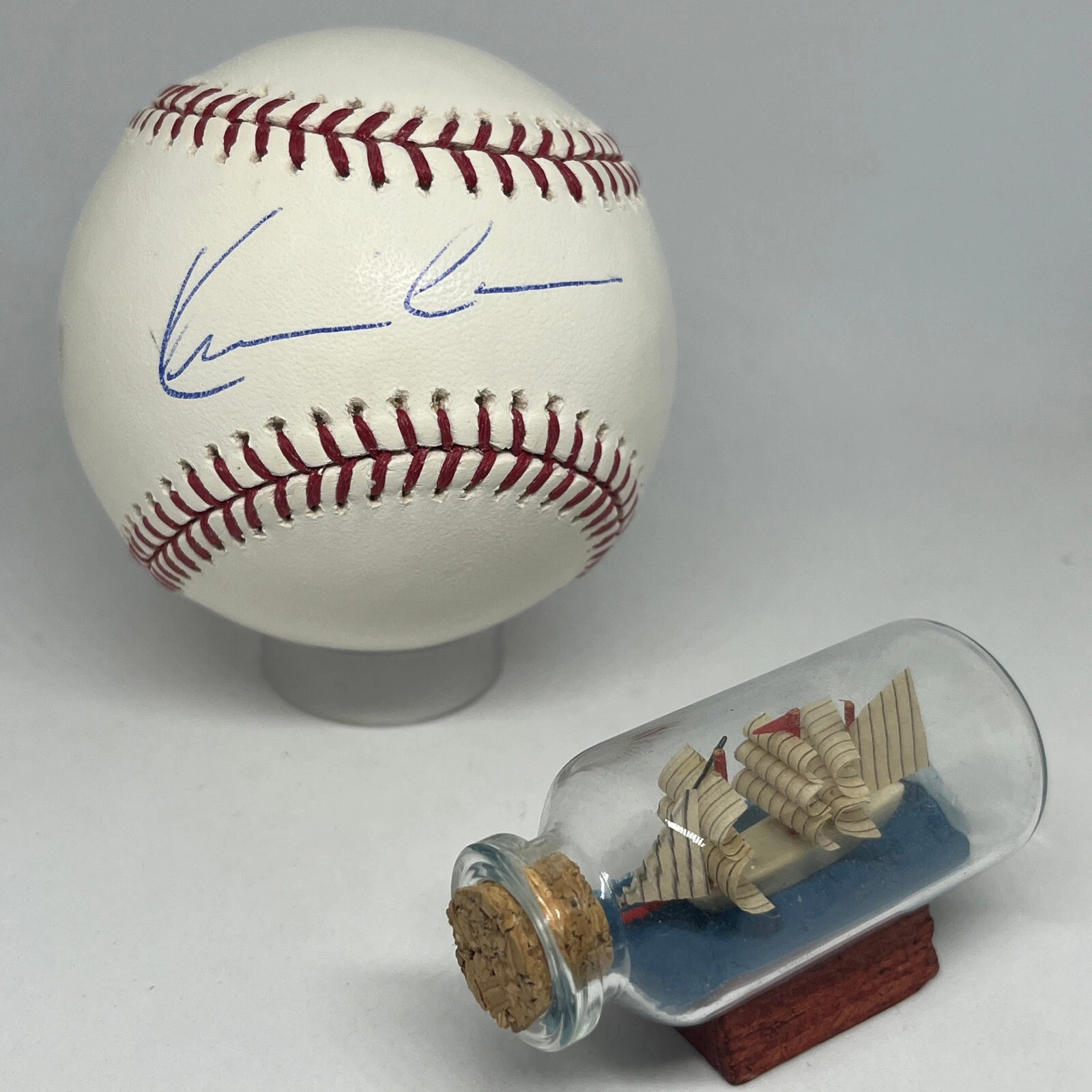 Kevin Costner signed Rawlings OML Baseball JSA COA Yellowstone Actor Auto AK3004