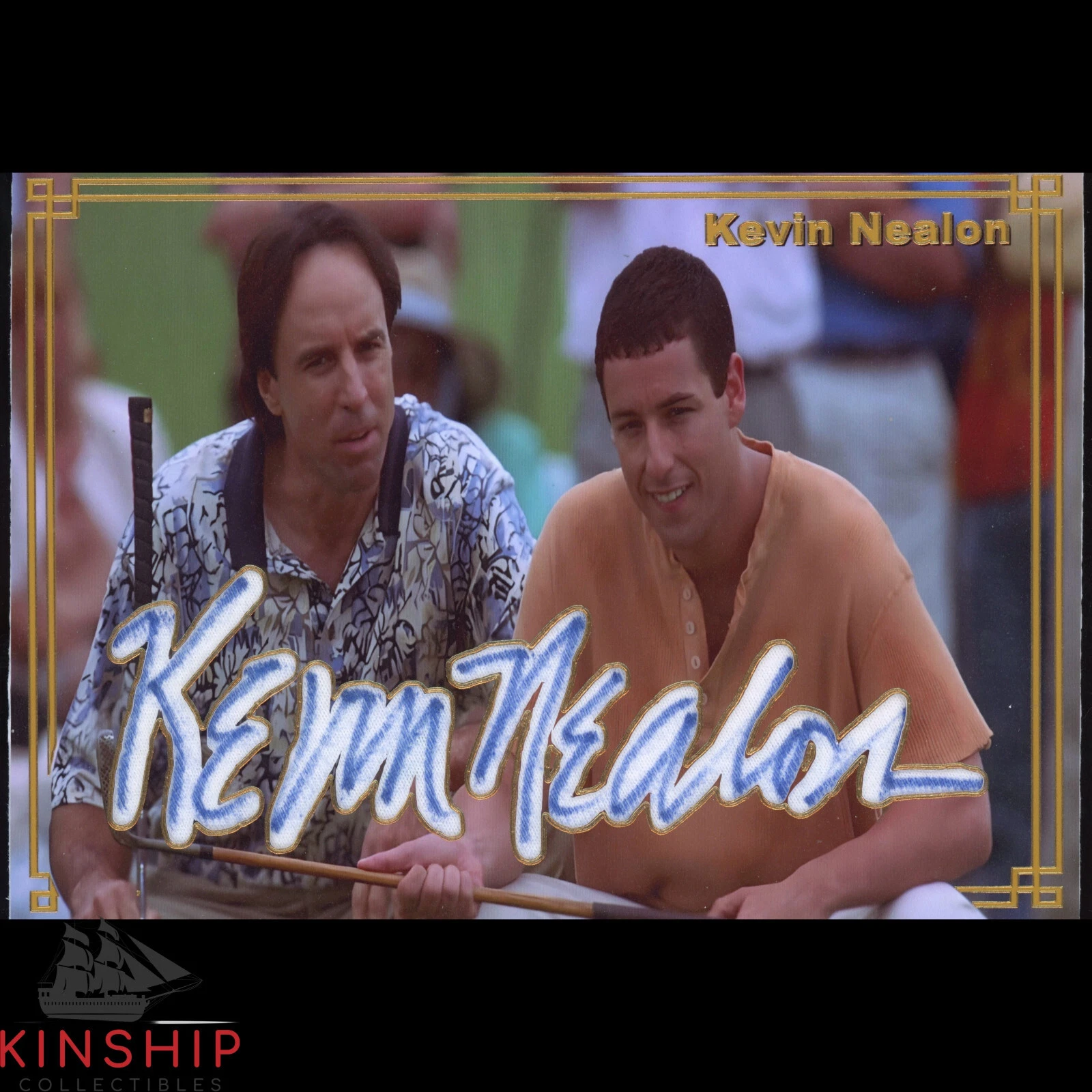 Kevin Nealon signed Cut Custom Card JSA COA Happy Gilmore SNL Actor Auto Z1552