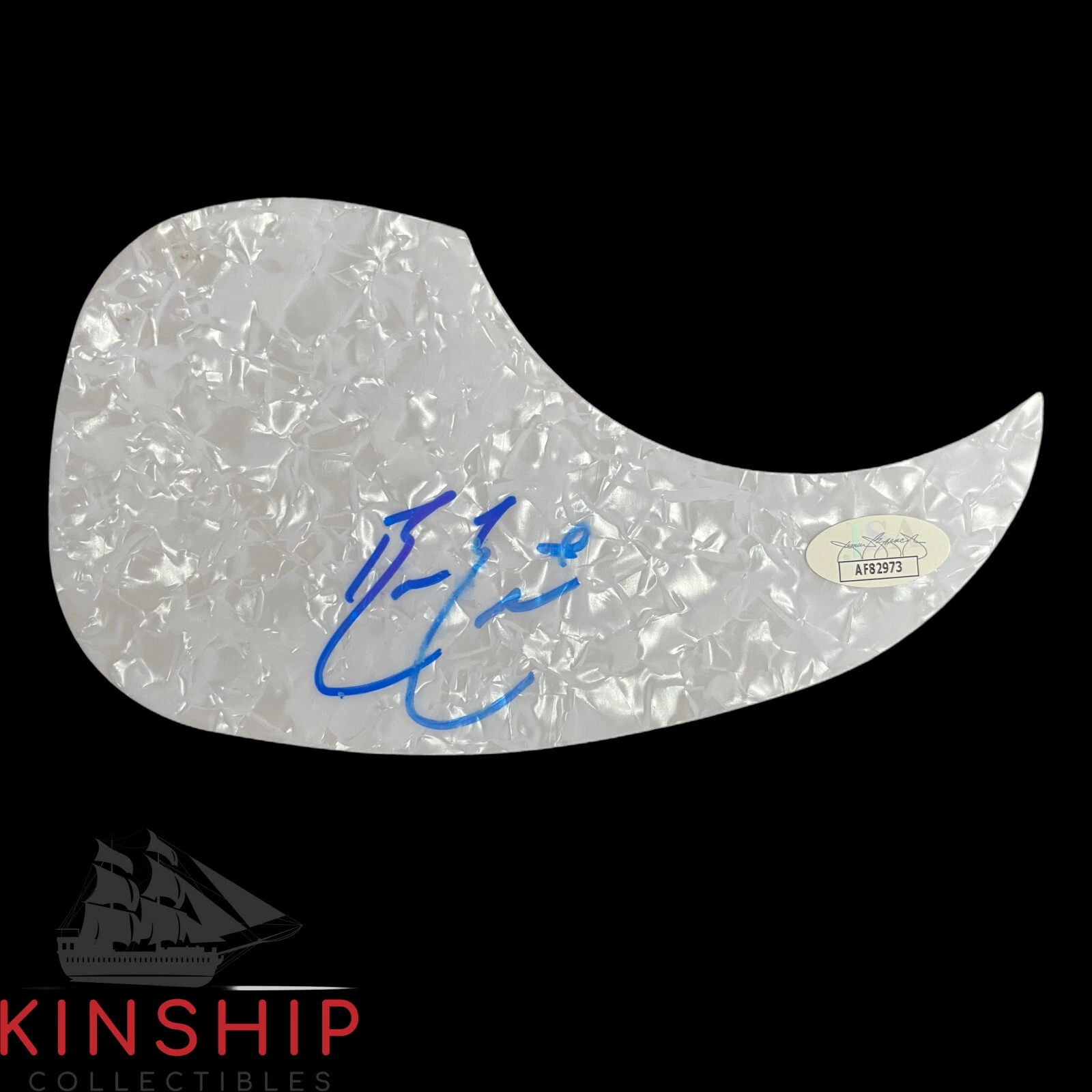 Bailey Zimmerman signed Pickguard JSA COA Country Music Singer Auto Rare Z1558