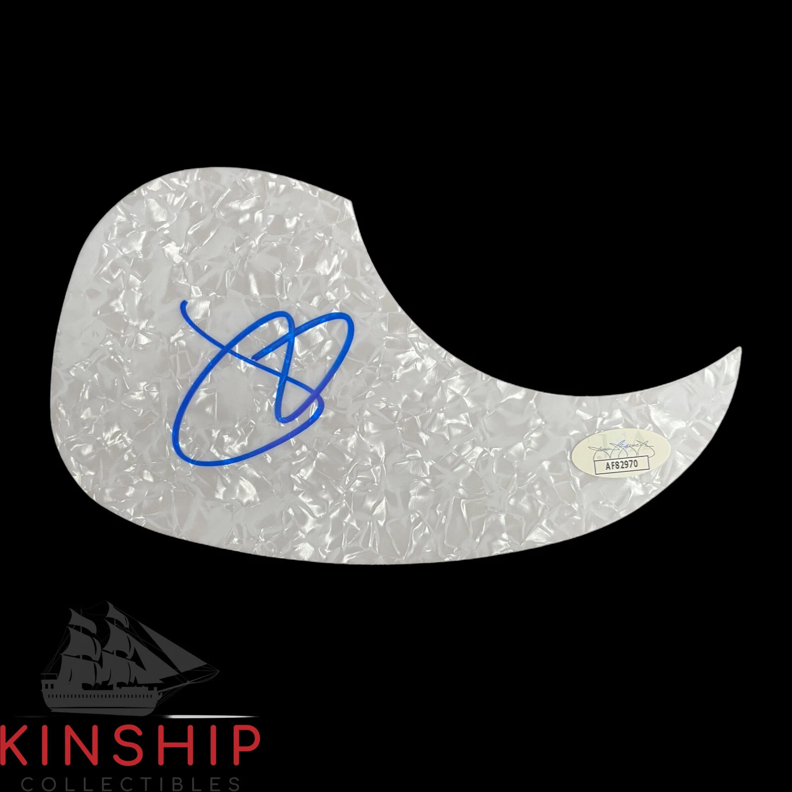 Jake Owen signed Pickguard JSA COA Country Music Singer Auto Rare Z1561