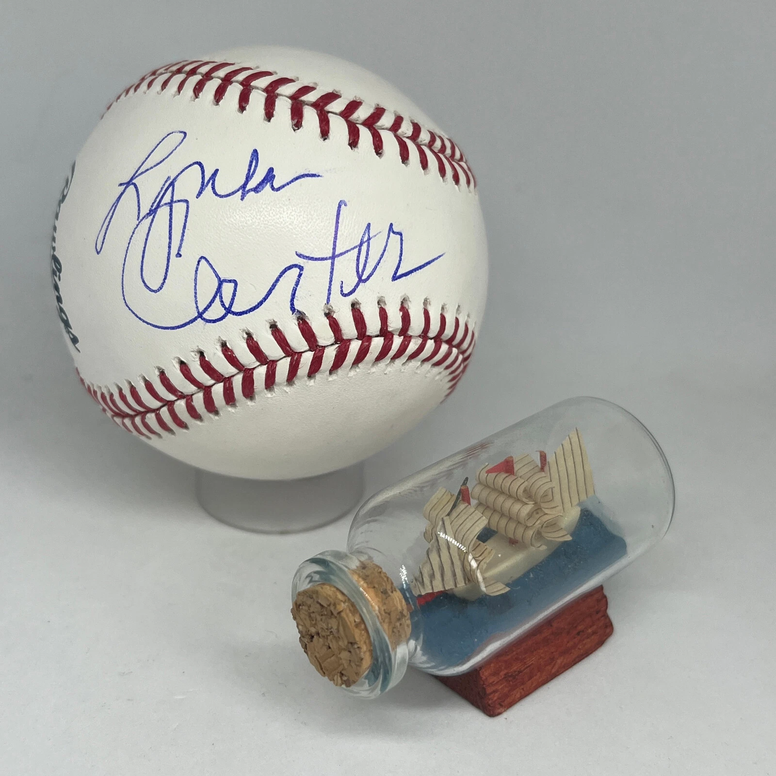 Lynda Carter signed Rawlings OML Baseball JSA COA Wonder Woman Auto Rare A3170