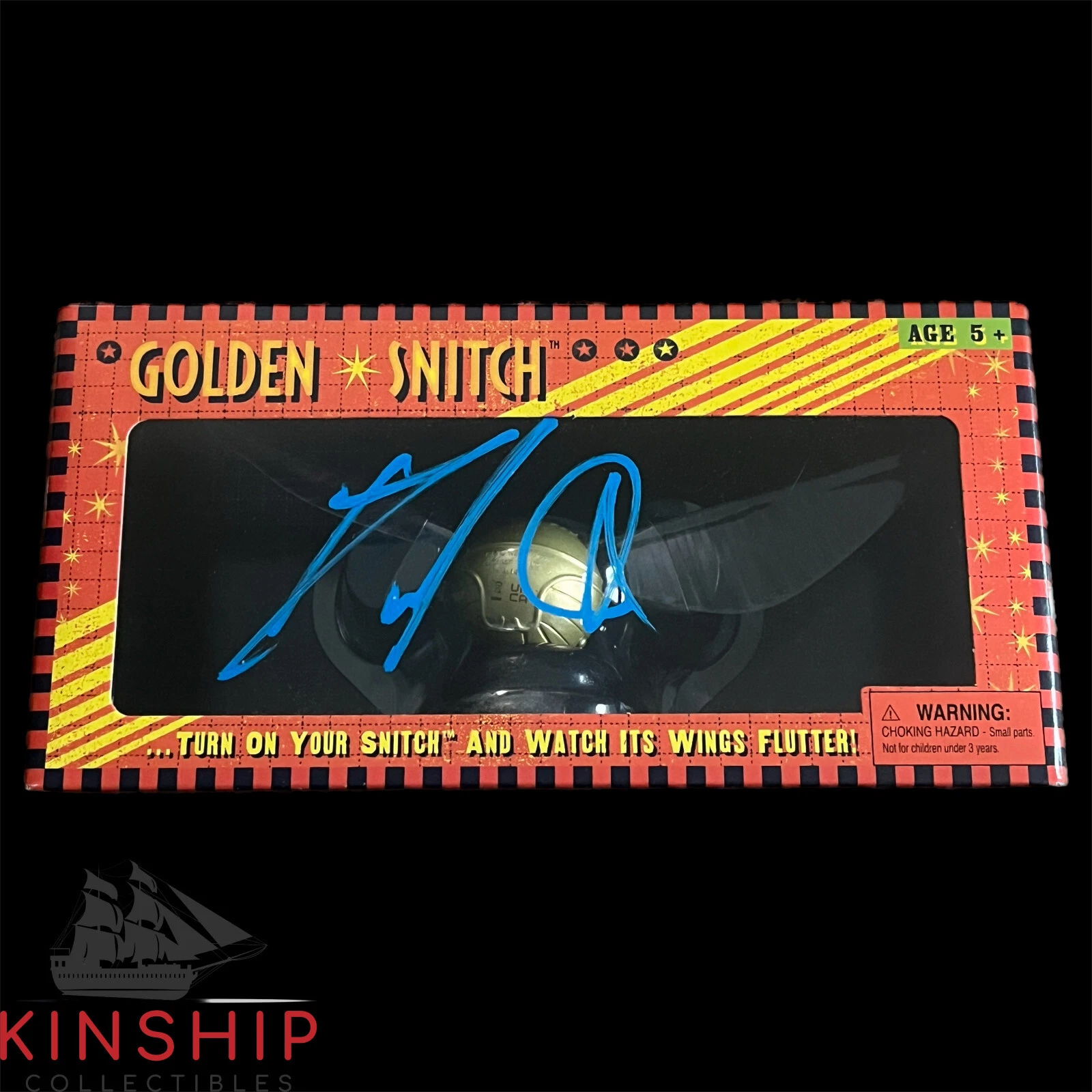 Daniel Radcliffe signed Golden Snitch Box JSA COA Harry Potter Auto Rare Z1725