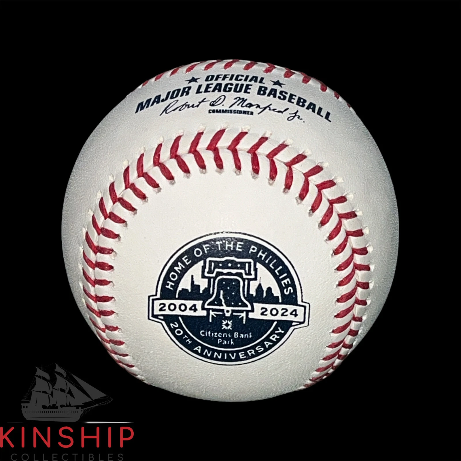 Rawlings Official Phillies 20th Anniversary Citizens Bank Park Logo Baseball QTY