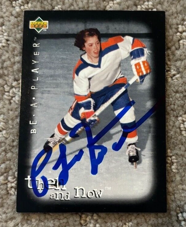 PAT LAFONTAINE SIGNED AUTOGRAPHED 1994-95 Be A Player #R132 Card BUFFALO SABRES