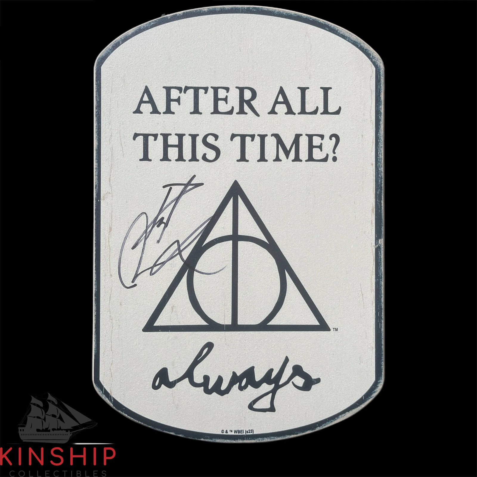 Daniel Radcliffe signed After All This Time Sign JSA COA Harry Potter Auto Z1735