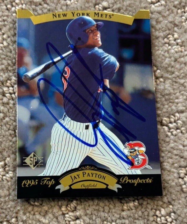 Jay Payton signed autographed 1995 SP Upper Deck #95 Card New York Mets