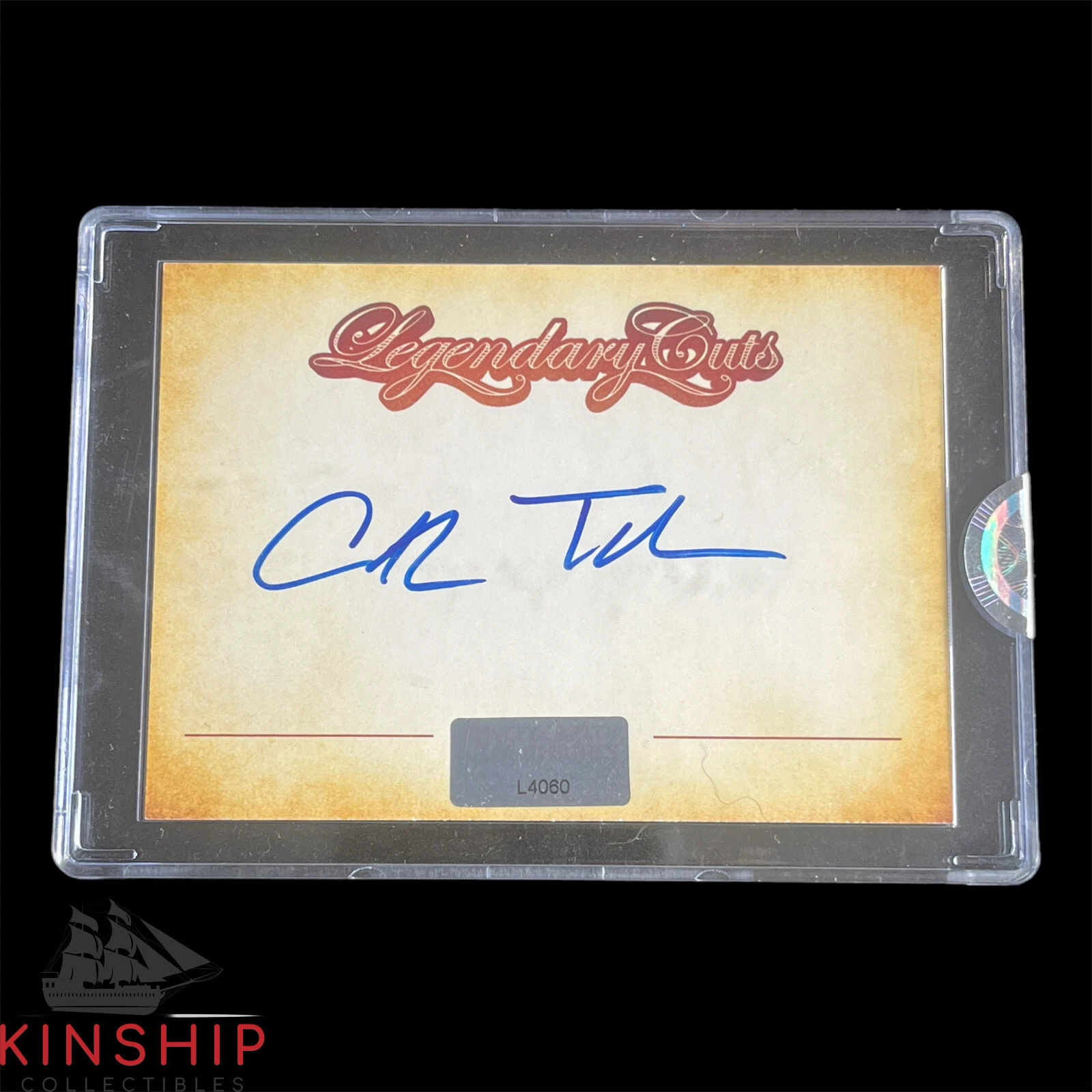 Catherine Taber signed Legendary Cuts Celebrity Authentics Star Wars Auto Z1738