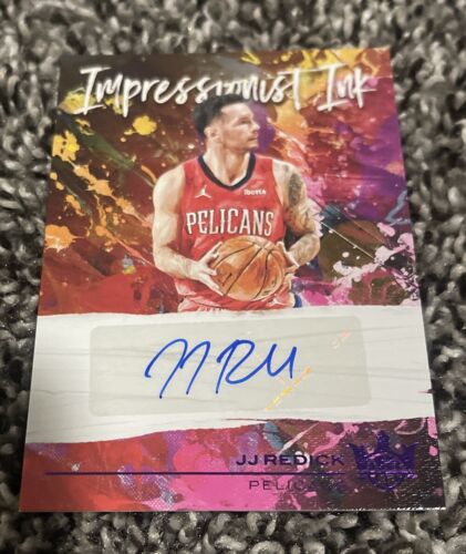 2020 PANINI COURT KINGS BASKETBALL IMPRESSIONIST INK AUTO #II-JJR JJ REDICK /35 COLLECTIBLE MEMORABILIA