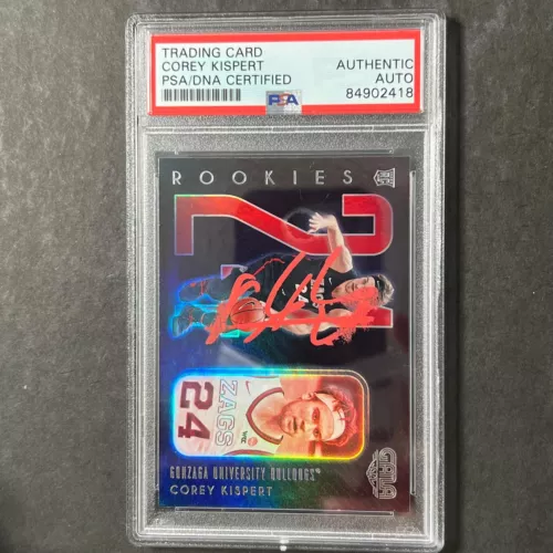 2021 PANINI CHRONICLES GALA DRAFT PICKS #188 COREY KISPERT SIGNED CARD AUTO PSA COLLECTIBLE MEMORABILIA