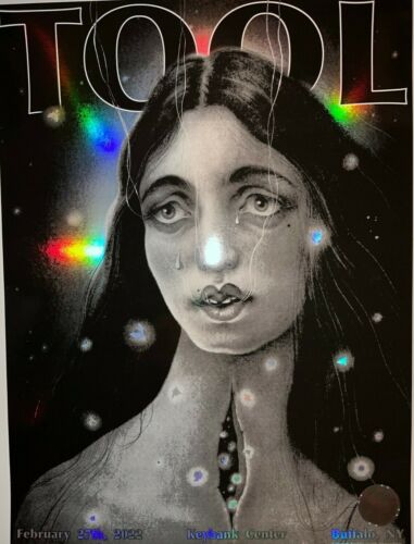 2022 TOOL BUFFALO POSTER CONCERT TOUR 2/27/22 ELIZABETH PASSERIEUX /480 !