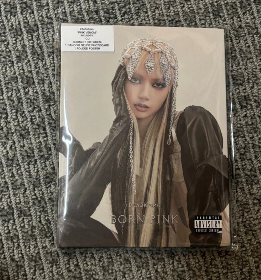 Blackpink Born Pink SIGNED - LISA - CD Album Digipack Digipak Autograph