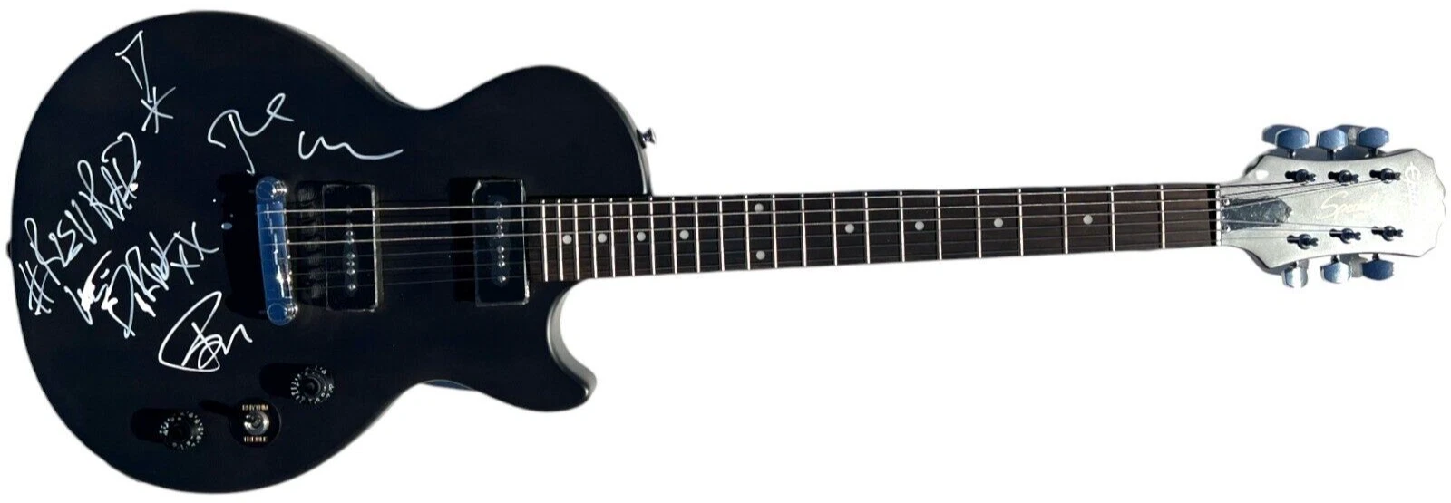 GREEN DAY SIGNED FULL SIZE ELECTRIC GUITAR BILLIE JOE ARMSTRONG DIRNT COOL JSA !