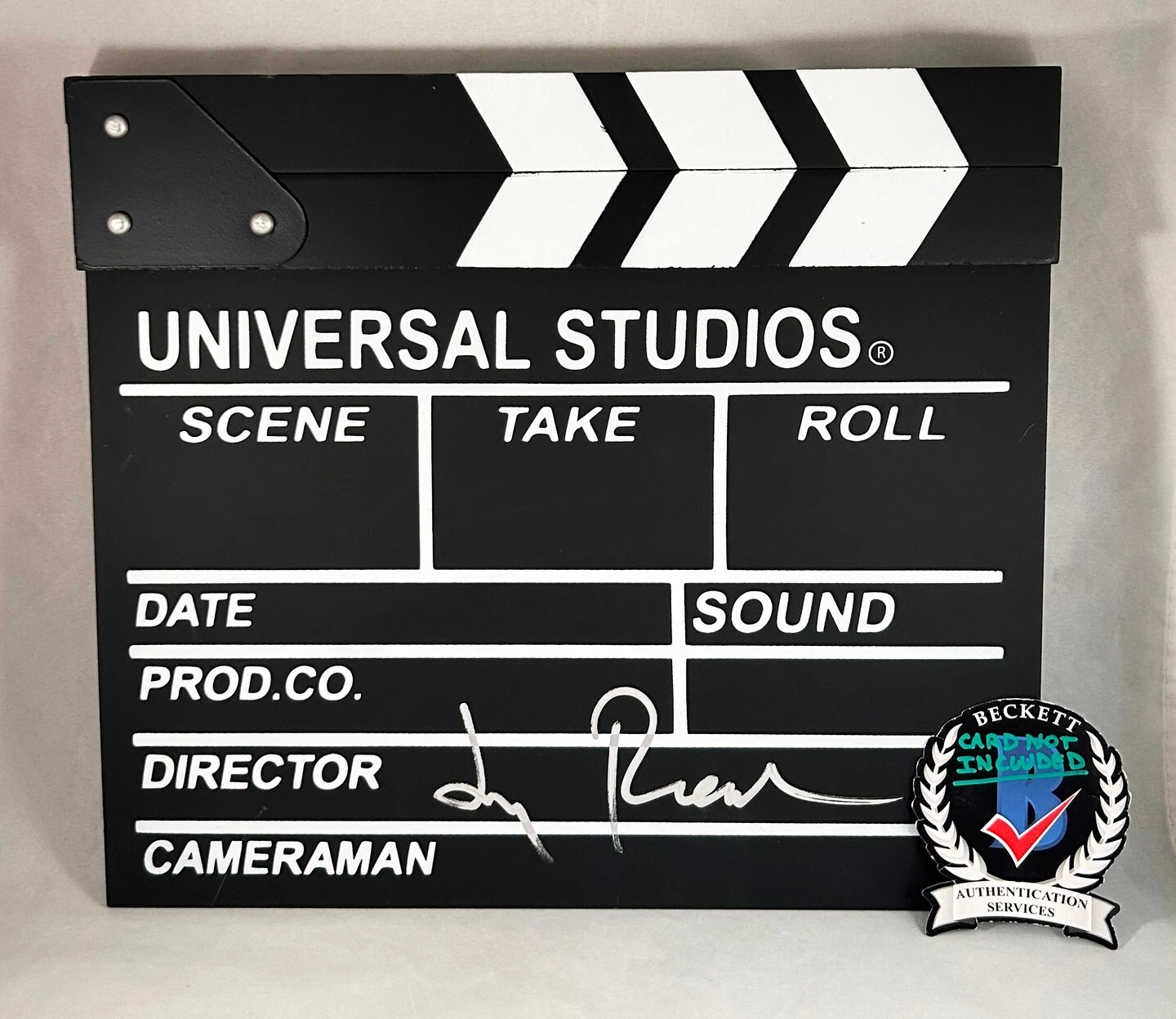 Jay Roach Signed Directors Clapboard Austin Powers Beckett BAS COA