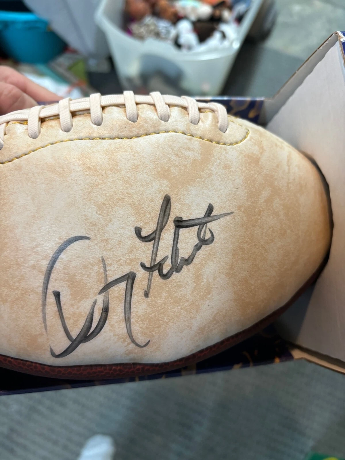 Doug Flutie signed autographed Buffalo Bills Full Size Football