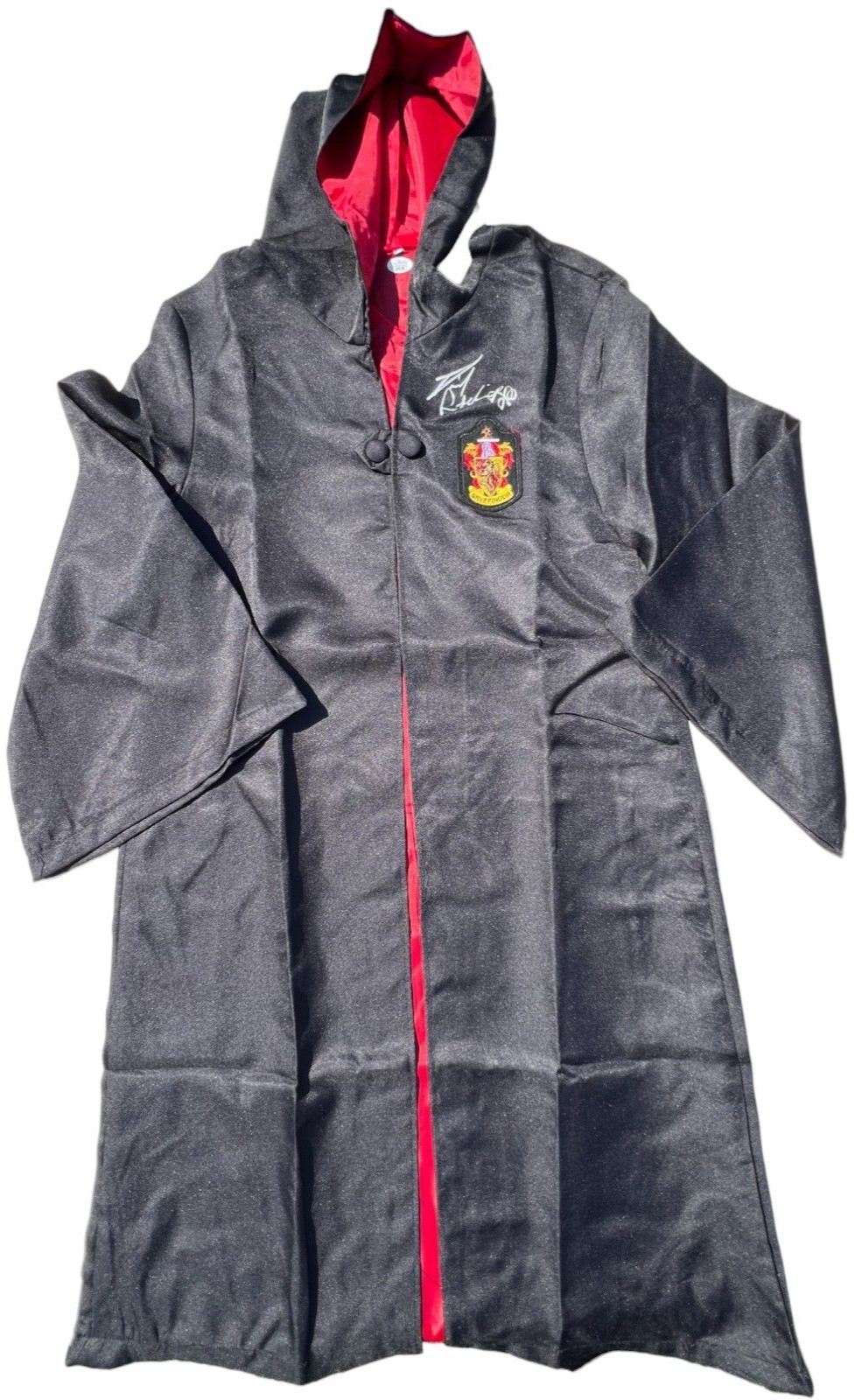 DANIEL RADCLIFFE SIGNED HARRY POTTER GRYFFINDOR ROBE MOVIE COSTUME PROP JSA
