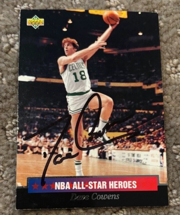 Dave Cowens signed autographed 1992-93 Upper Deck NBA All-Star Heroes #4 Card