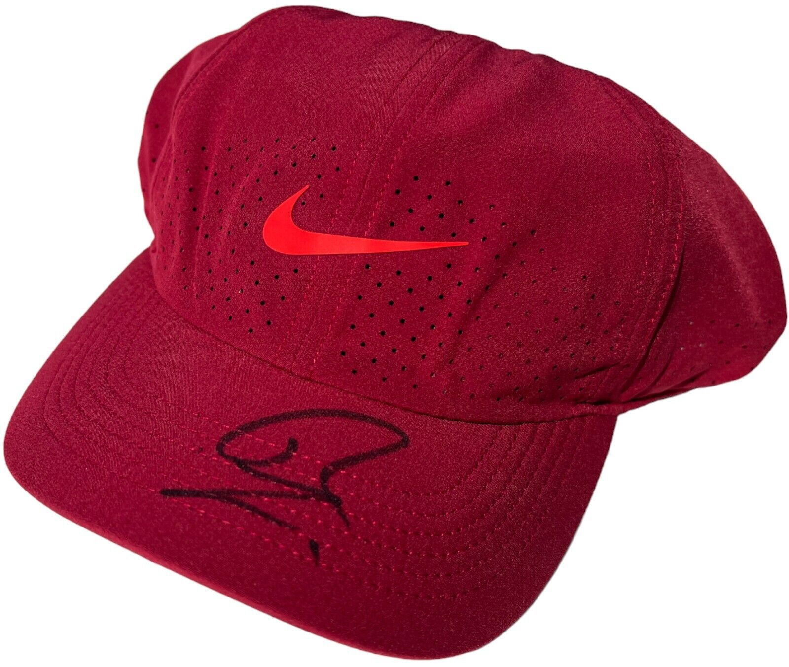 RAFAEL NADAL SIGNED NIKE TENNIS HAT CAP RAFA KING OF CLAY JSA