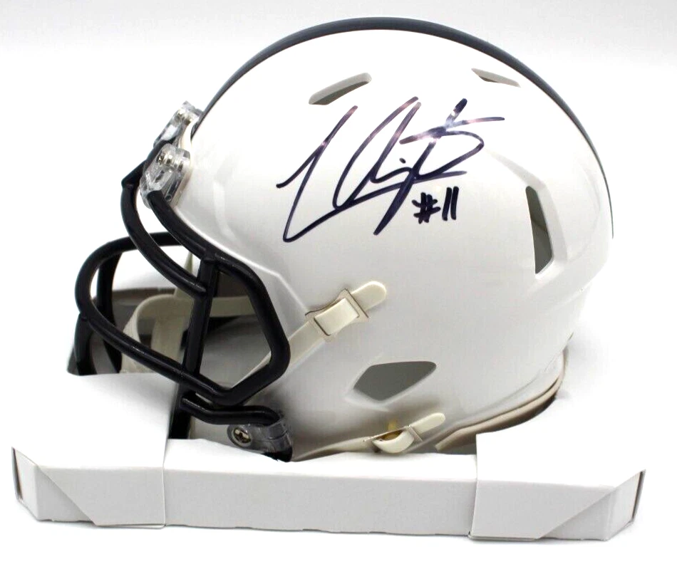Lavar Arrington Signed Penn State Nittany Lions Mini Football Helmet w/JSA COA 1