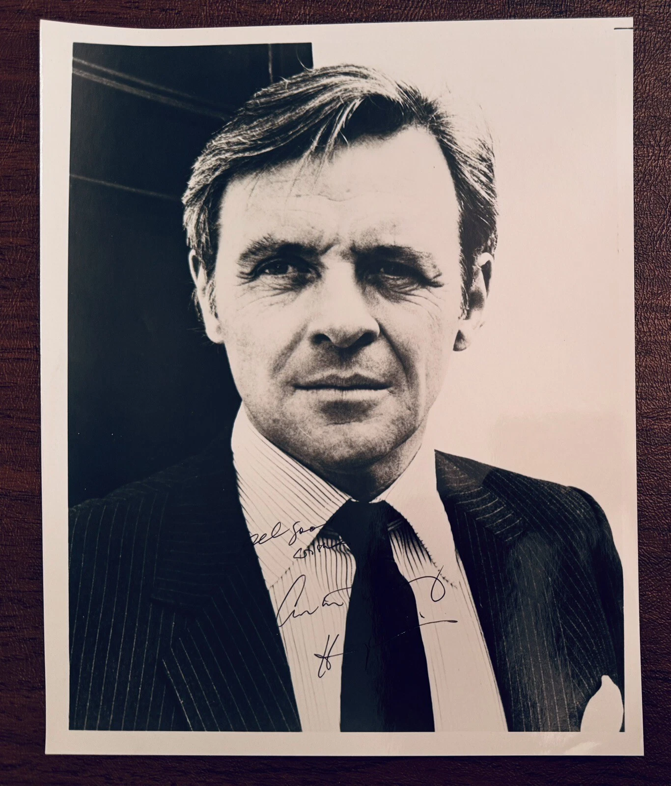 Anthony Hopkins Signed Autographed 8x10 Photo JSA Letter Silence Of The Lambs