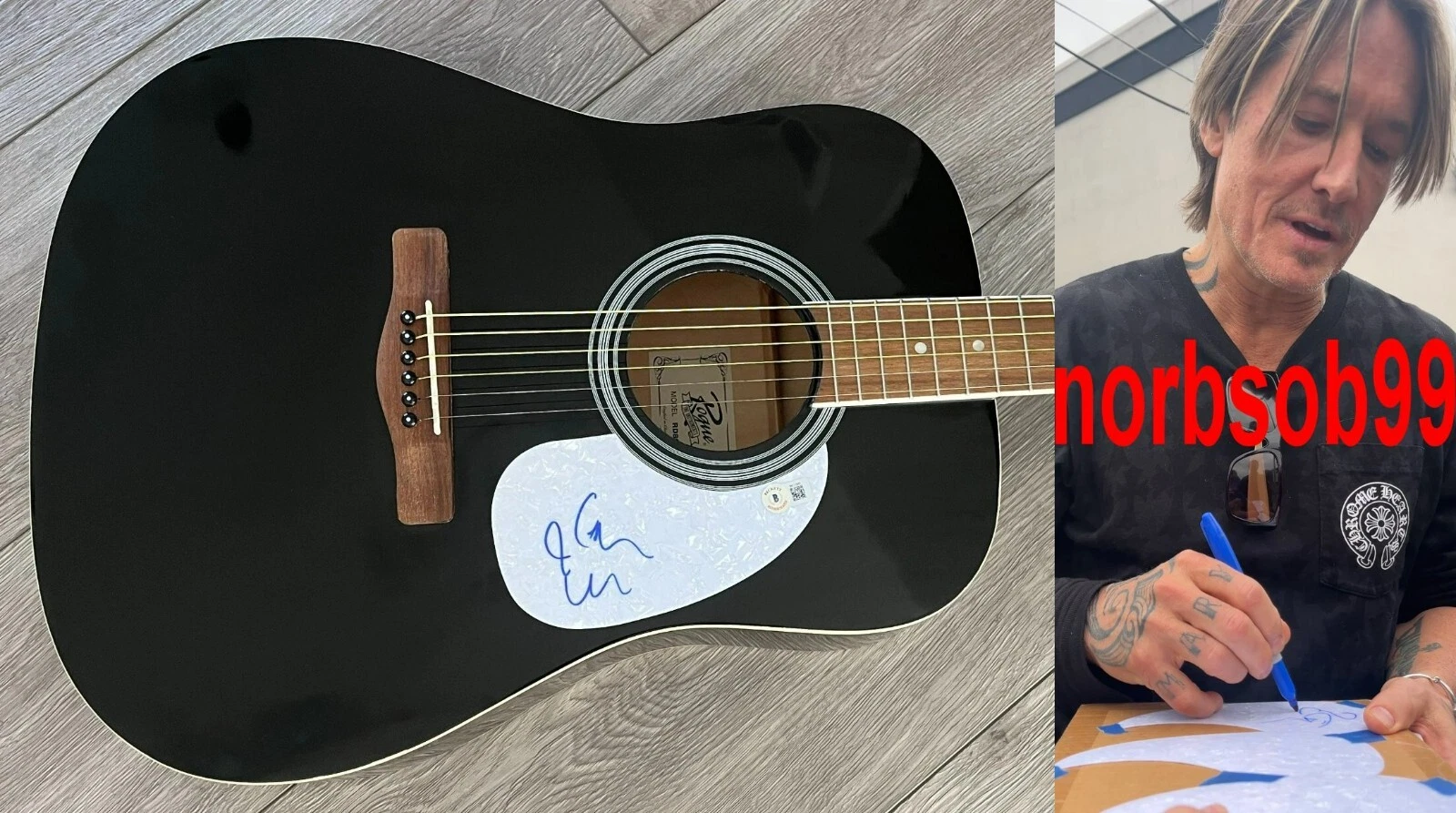 KEITH URBAN SIGNED AUTOGRAPH 41