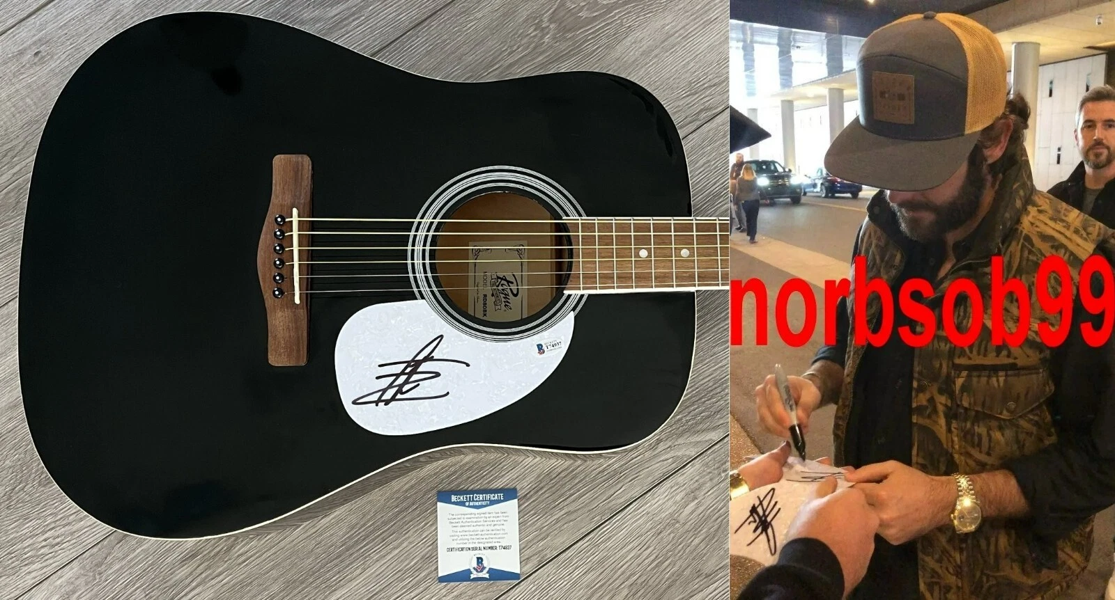 THOMAS RHETT SIGNED AUTOGRAPH 41