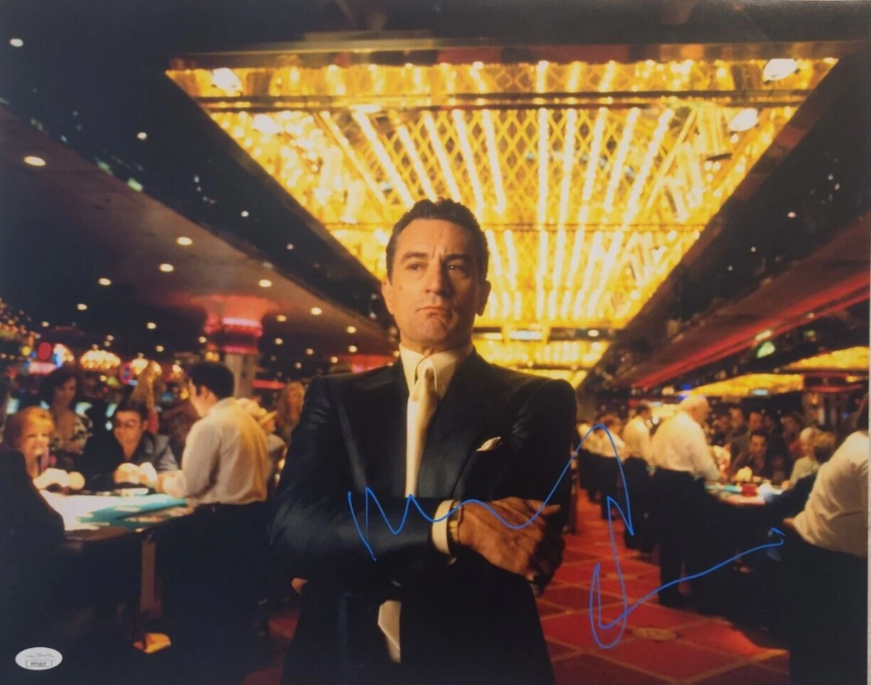 Robert De Niro Signed 16x20 Photo w/ JSA LOA #YY71617 Casino