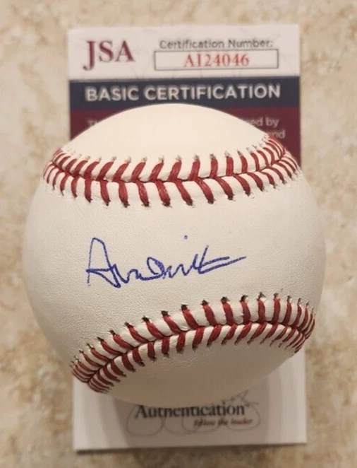 Andre Dickens Signed OMLB Baseball w/ JSA COA #AI24046 Atlanta Mayor