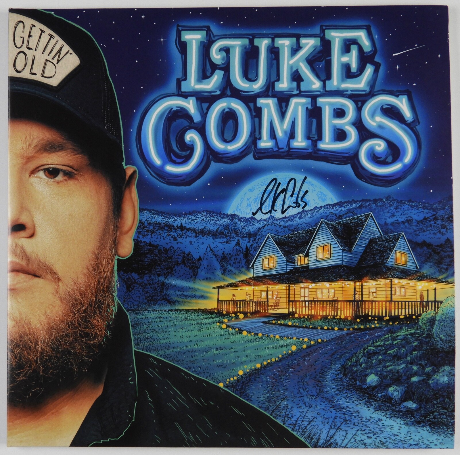 Luke Combs JSA Signed Autograph Album Record Gettin' Old