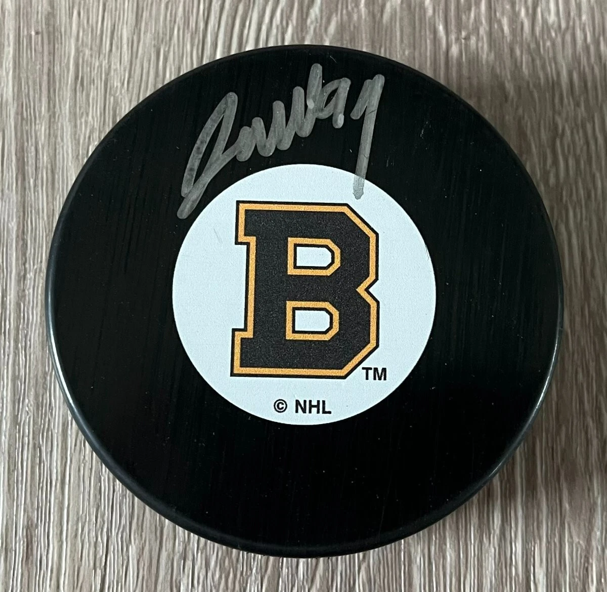 JAKUB LAUKO SIGNED AUTOGRAPH BOSTON BRUINS OFFICIAL NHL PUCK w/EXACT PROOF