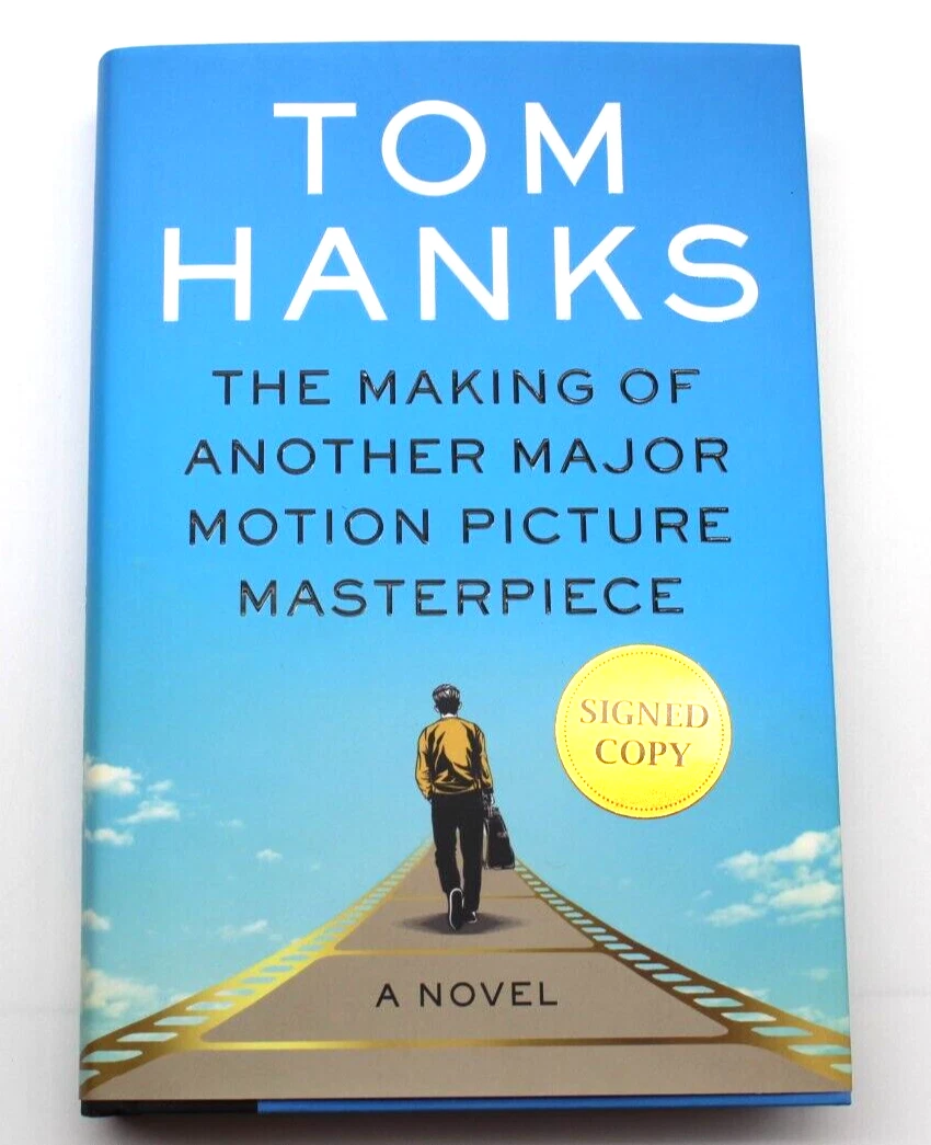 TOM HANKS SIGNED MAKING ANOTHER MOTION PICTURE MASTERPIECE BOOK W/BECKETT COA COLLECTIBLE MEMORABILIA