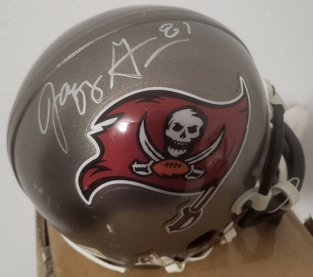 JACQUES GREEN TAMPA BAY BUCCANEERS SIGNED AUTOGRAPHED RIDDELL MINI HELMET W/COA