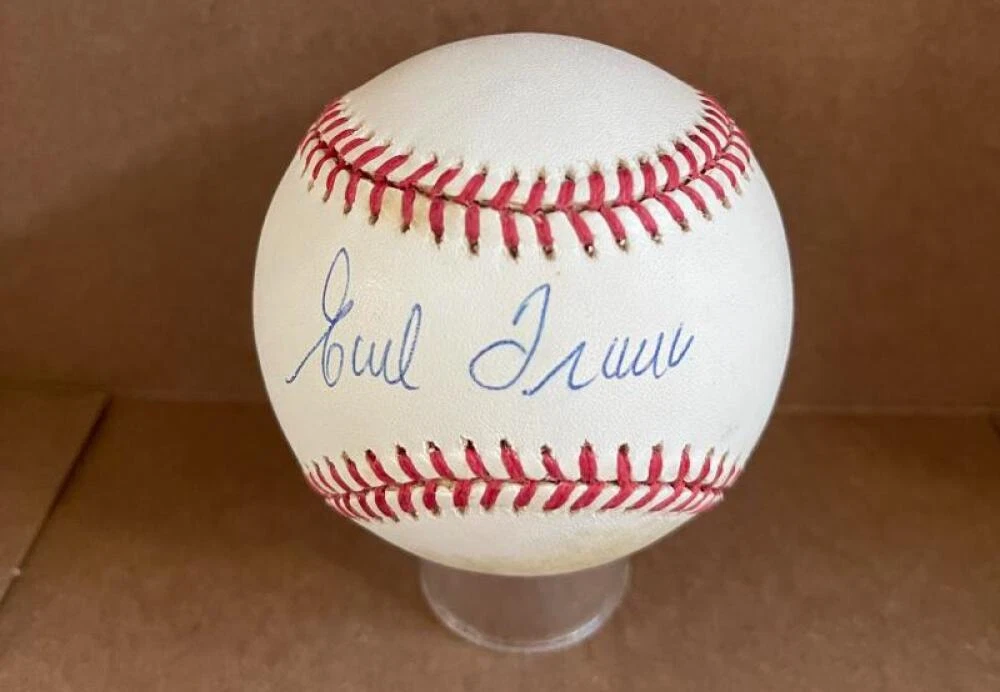 EARL FRANCIS PIRATES/CARDINALS SIGNED AUTO RARE VINTAGE N.L. BASEBALL JSA AUTH