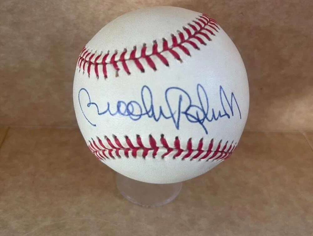BROOKS ROBINSON ORIOLES SIGNED AUTOGRAPHED A.L. BASEBALL JSA AUTH