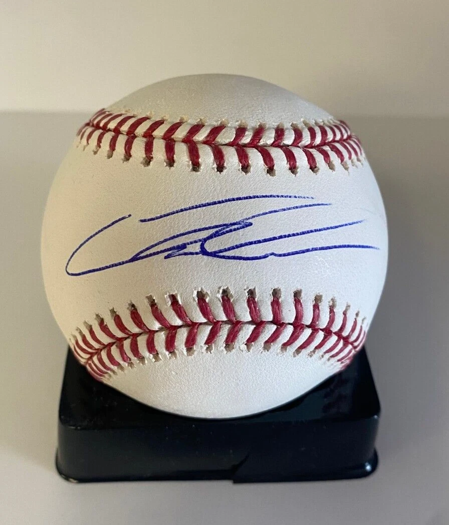 TRISTON CASAS BOSTON RED SOX SIGNED AUTOGRAPHED M.L. BASEBALL BECKETT AUTH !