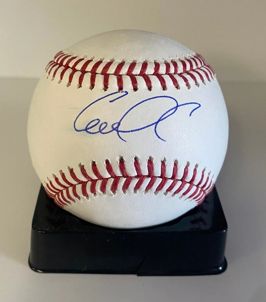 CARLOS CORREA MINNESOTA TWINS SIGNED AUTOGRAPHED M.L. BASEBALL BECKETT AUTH *