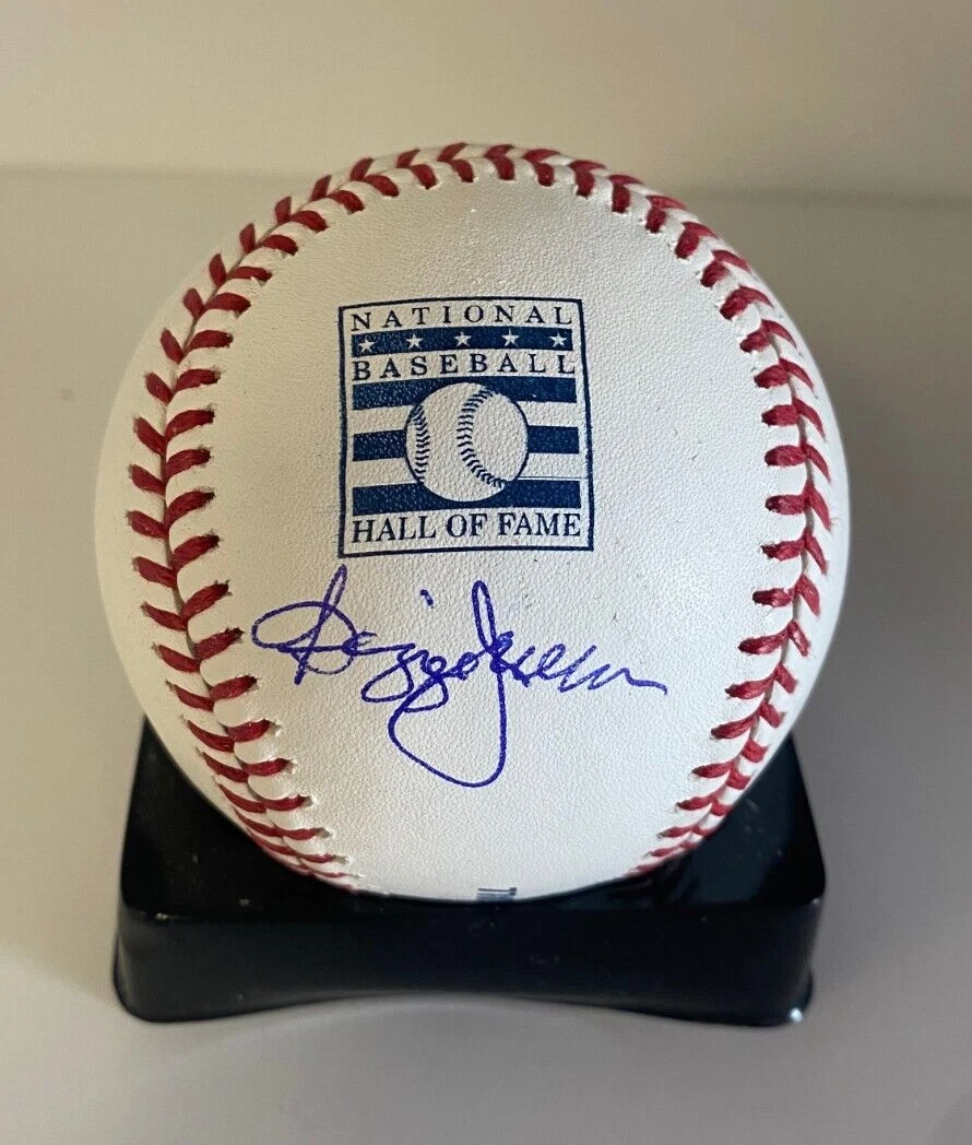 REGGIE JACKSON A'S/YANKEES SIGNED AUTOGRAPHED HALL OF FAME BASEBALL BECKETT *