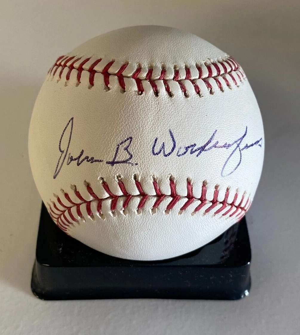 JOHN WOCKENFUSS TIGERS/PHILLIES SIGNED AUTOGRAPHED M.L. BASEBALL BECKETT AUTH