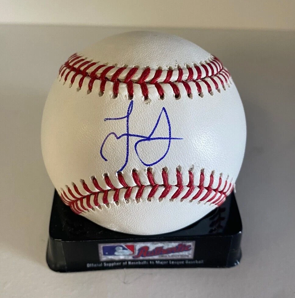 TERMARR JOHNSON PITTSBURGH PIRATES SIGNED AUTOGRAPHED M.L BASEBALL BECKETT*