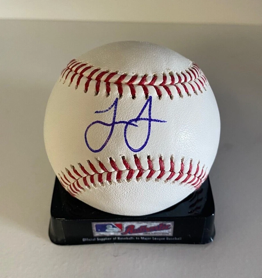 TERMARR JOHNSON PITTSBURGH PIRATES SIGNED AUTOGRAPHED M.L BASEBALL BECKETT ***