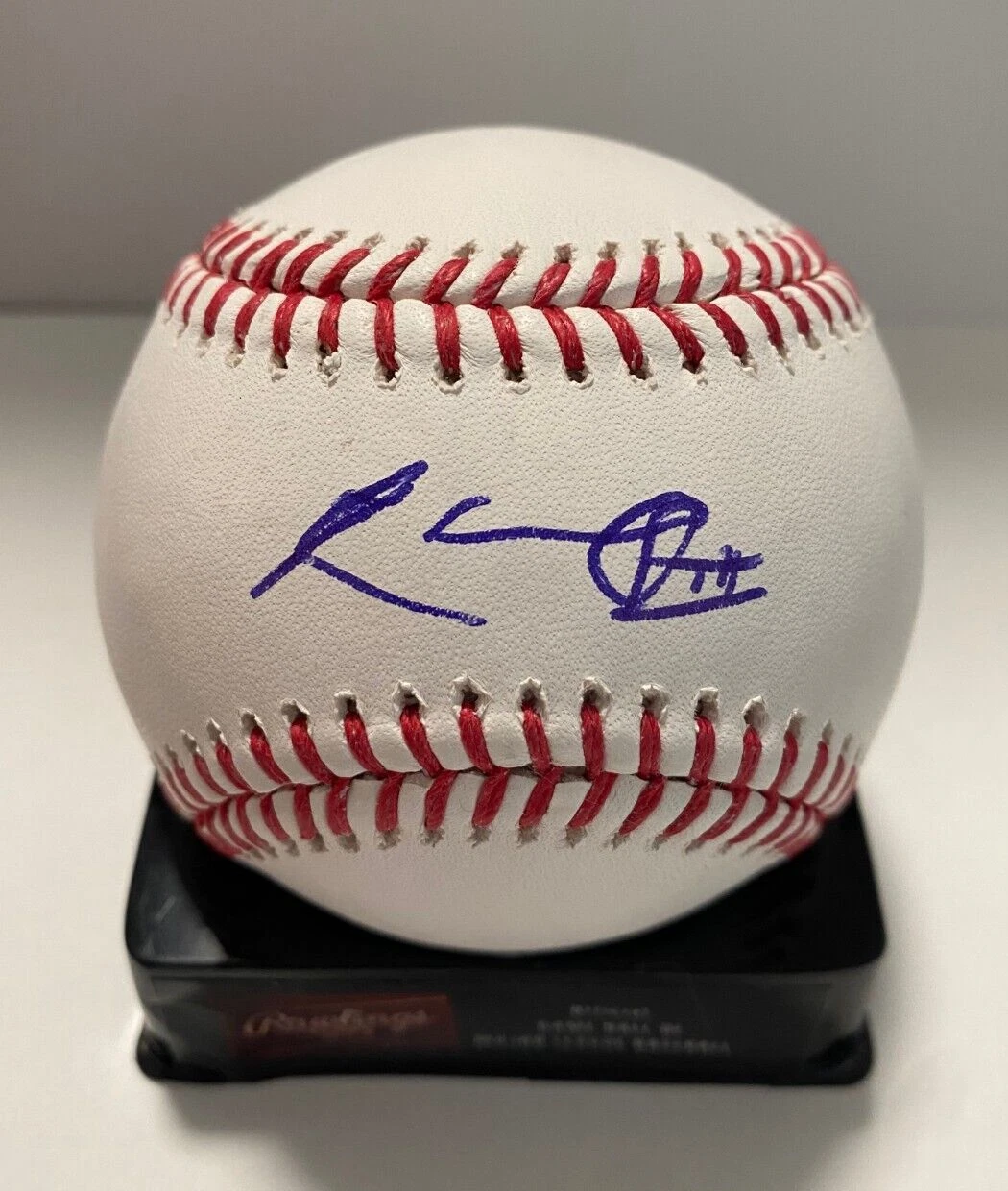 ROBERT HASSELL WASHINGTON NATIONALS SIGNED AUTOGRAPHED M.L. BASEBALL BECKETT *