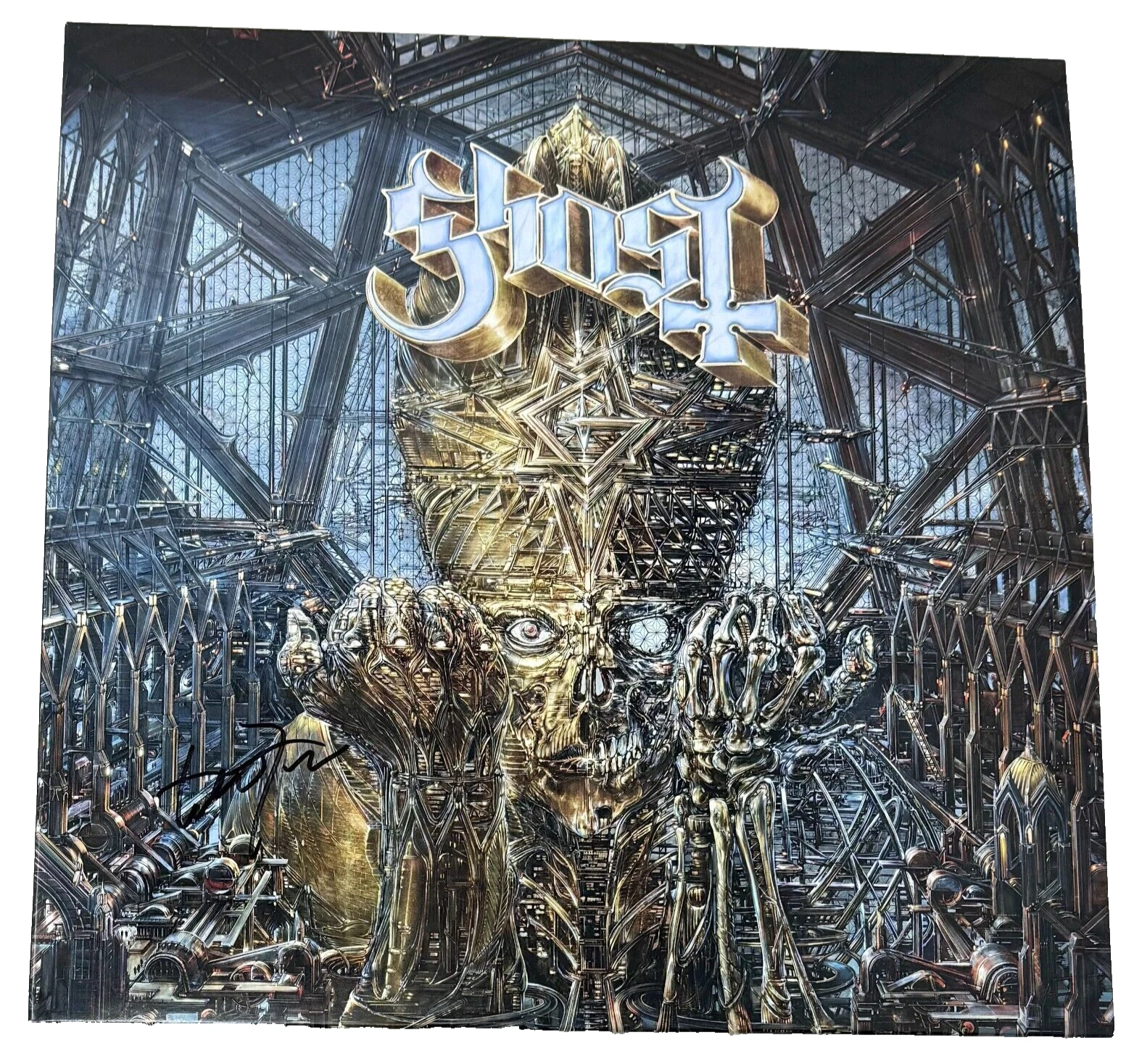 Ghost Tobias Forge Signed Autograph Impera Vinyl Record Album LP ACOA COA