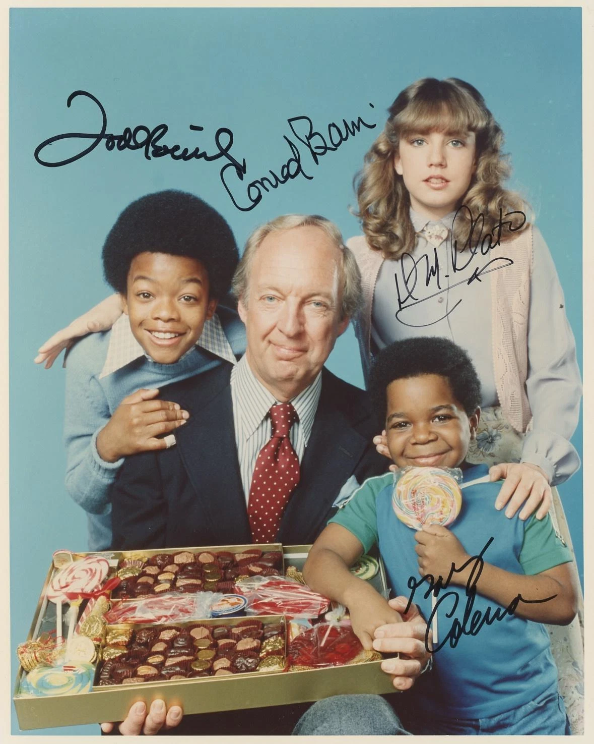 Gary Coleman, Dana Plato, Todd Bridges & Conrad Bain 