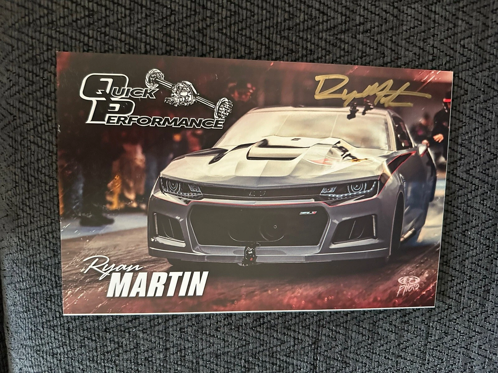 Ryan Martin Signed Street Outlaws Promo Card 2023 PRI Show Quick Performance